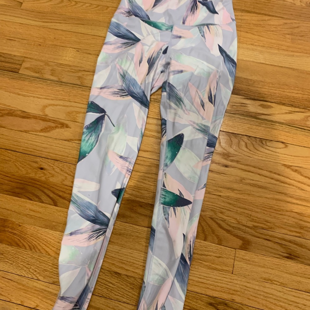 Floral leggings